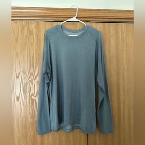 Lululemon blue long sleeve shirt